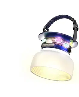 LED osvetlenie  08493L - LED RGB Prenosná solárna nabíjacia lampa LED/10W/5V 3600 mAh IP65 08493L