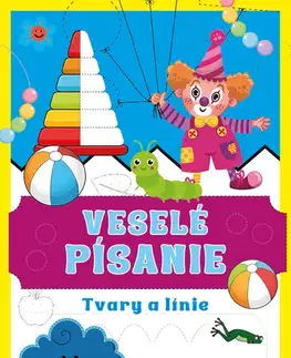 Príprava do školy, pracovné zošity Veselé písanie - Tvary a línie