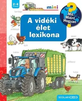 Leporelá, krabičky, puzzle knihy A vidéki élet lexikona - Mit? Miért? Hogyan? Mini - Andrea Erneová,Lelle Gulyás