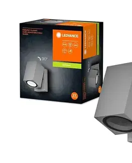 LED osvetlenie Ledvance - Vonkajšie nástenné svietidlo ENDURA CLASSIC 1xGU10/35W/230V IP44 sivé 4058075763586