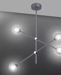 Moderné lampy do obývačky Luster A0032-340 Paksos 4xmax 5W G9 LED