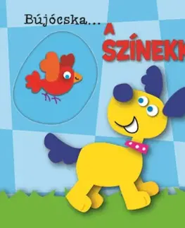 Leporelá, krabičky, puzzle knihy Bújócska... a színekkel - Jordi Busquets