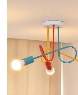Svietidlá  Prisadený luster OXFORD 3xE27/15W/230V W-2016/3 MIX II/H