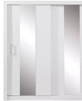 Šatníkové skrine Skriňa Duca DC2 Biely 200