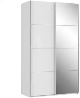 Šatníkové skrine Skriňa Sapporo 120 SPRS42412-C04 Biely
