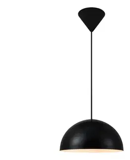 Svietidlá Nordlux - Luster na lanku ELLEN 1xE27/40W/230V čierna 48563003