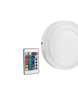 Svietidlá Ledvance - LED RGB Stmievateľné stropné svietidlo LED/19W/230V + DO 4058075227590
