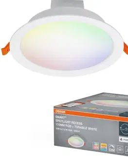 Svietidlá Osram - LED RGB stmievateľné podhľadové svietidlo SMART+ DOWNLIGHT LED/12W/230V Wi-Fi 4099854475696