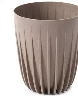 Záhrada Kvetináč MIRA ECO COFFEE 25 cm LATTE