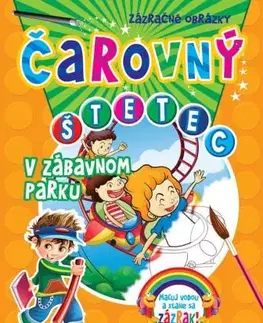 Nalepovačky, vystrihovačky, skladačky Čarovný štetec - V zábavnom parku