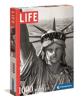 1000 dielikov Puzzle Life Collection: Socha slobody 1000 Clementoni