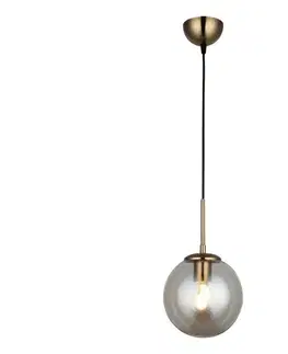 Svietidlá  Luster na lanku POLINO 1xE27/40W/230V bronzový 341LCA1128