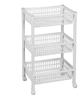 Kúpeľňové doplnky Trolley Jumbo Eco 3 - poličkový regál