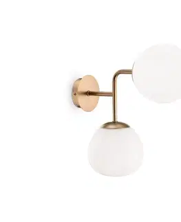 Svietidlá Maytoni MOD221-WL-02-G - Nástenné svietidlo ERICH 2xE14/40W/230V medená MOD221-WL-02-G