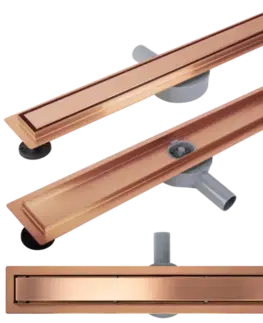 Sprchovacie kúty REA - Odtokový žľab Neox pre Brushed Copper 100 REA-G4804