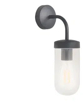Svietidlá Rabalux 3310 - Kúpeľňové nástenné svietidlo YAGO 1xE27/60W/230V IP44 čierna 3310