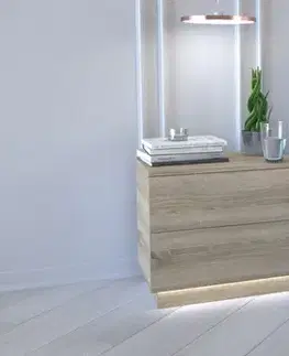 Nočné stolíky SELION S2 nočný stolík, dub sonoma