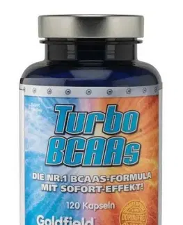 BCAA Turbo BCAAs - Goldfield 120 kaps.