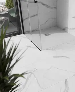 Vane MEXEN - Stone+ Sprchová vanička štvorcová 90x90, biela 44109090