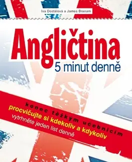 Učebnice a príručky Angličtina 5 minut denně - James Branam,Iva Dostálová