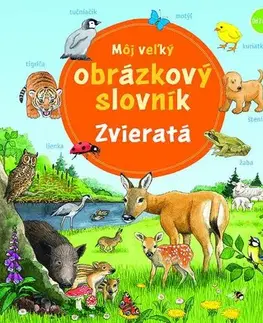 Leporelá, krabičky, puzzle knihy Môj veľký obrázkový slovník: Zvieratá - Susanne Gernhäuser