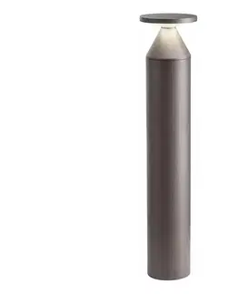 Záhradné lampy Redo 90591 - Vonkajšie LED svietidlo BIRO LED/12W/230V 3000K 70cm CRI90 IP65 antracit 90591