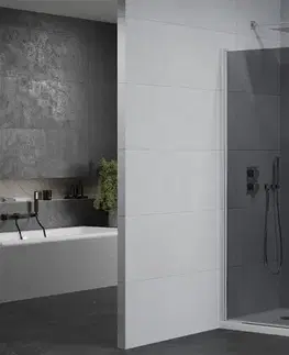 Vane MEXEN/S - Pretória sprchovací kút 80x80, grafit, chróm + sprchová vanička vrátane sifónu 852-080-080-01-40-4010