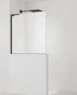 Sprchové dvere Sprchová zástena SAT walk-in 90 cm na zníženú priečku SATBWIS90ZAVLC SATBWIS90ZAVLC