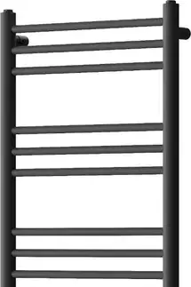 Radiátory do kúpeľne MEXEN - Yodo vykurovací rebrík/radiátor 1200 x 500 mm, 389 W, čierna W113-1200-500-00-70