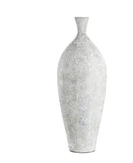 Vázy, misy Váza Dafni 30x79cm biela sivá