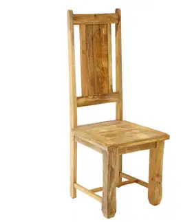 Jedálenské stoličky Stolička Devi indický masív mango
