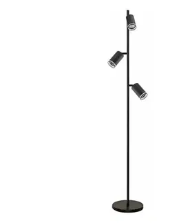 Lampy  Stojacia lampa PARIS 3xGU10/12W/230V čierna 326560