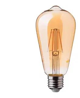 LED osvetlenie  LED Žiarovka FILAMENT ST64 E27/6W/230V 2200K 214362