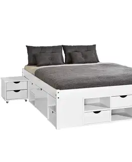 Postele pre dievčatá Posteľ 20900175 Till 160x200 Biela