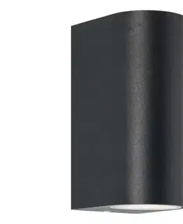 Svietidlá Zuma Line SJ20210-2W- Vonkajšie nást.svítidlo HARMONIA 2xGU10/35W/230V IP44 čierna SJ20210-2W