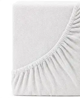 Plachty 4Home froté prestieradlo Ideál biela, 160 x 200 cm