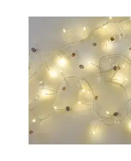 Vianočné dekorácie  LED reťaz 40xLED/3xAA 1,5 m teplá biela DCGW16
