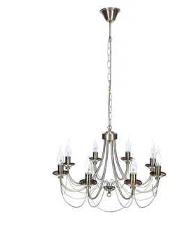 Svietidlá Závesná lampa MUZA 8xE14 luster Candellux