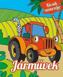 Pre deti a mládež - ostatné Kicsik színezője - Járművek
