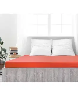 Plachty 4Home jersey prestieradlo Ideál jahodová, 60 x 120 cm