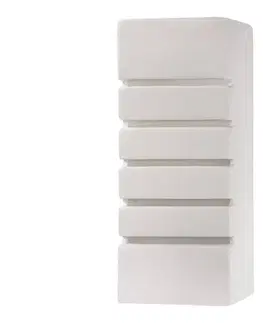 Svietidlá  Nástenné svietidlo SAMIR 1xE27/60W/230V biela SL.0161