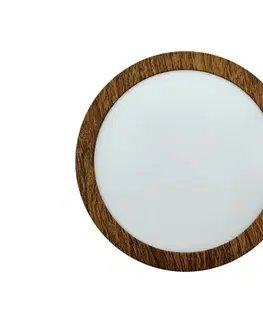 Svietidlá  LED Stropné svietidlo RING LED/12W/230V 4200K pr. 16 cm hnedá 008 0001162