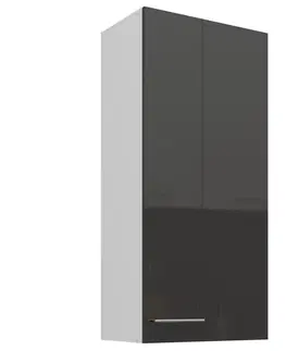 Kuchynské skrinky visiace Skrinka do kuchyne Lara sivá 50G-108 1F