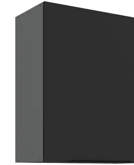 Kuchynské skrinky visiace Kuchynská skrinka Aria-Bl/Ant Anti Fingerprint 60g-72 1f