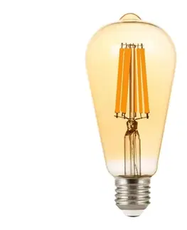 Žiarovky  LED Žiarovka FILAMENT ST64 E27/9W/230V 2200K SKU5207