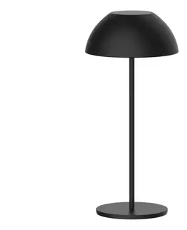 Lampy  LED Stmievateľná stolná lampa TANZANIA LED/1,8W/5V USB 1800 mAh IP44 čierna 329950
