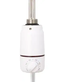 Radiátory do kúpeľne OLSEN SPA - Vykurovacia tyč s termostatom - Farba vykurovacie tyče - Biela, Výkon vykurovacie tyče - 150 W RADPST151