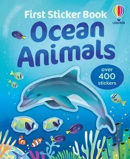 Nalepovačky, vystrihovačky, skladačky First Sticker Book Ocean Animals - Jane Bingham,Amanda Shufflebotham