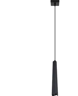 Svietidlá  SL.1400 - Luster na lanku PRYSM 1xG9/8W/230V čierna SL.1400
