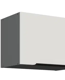 Kuchynské skrinky visiace Kuchynská skrinka Aria-Wh/Ant Anti Fingerprint 50gu-36 1f